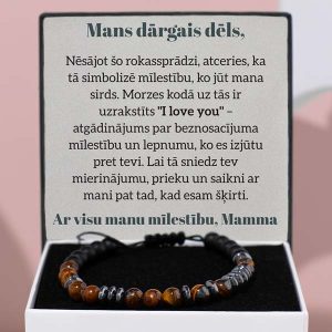 No mātes dēlam | AER_MORSEBRACELET
