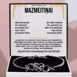 No vecvecākiem mazmeitai | NASUS_HEARTBRACELET