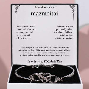 No vecmāmiņas mazmeitai | ZOE_HEARTBRACELET