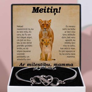 No mātes meitai | LILLIA_HEARTBRACELET