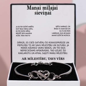 No vīra sievai | STELLA_HEARTBRACELET