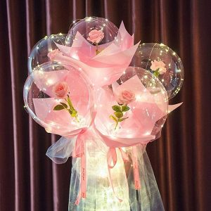 Balons ar LED rozi | LOVEBALLOON