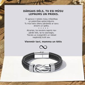 No vecākiem dēlam | ENZO_BRAIDEDBRACELET