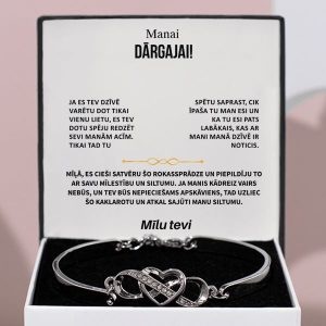 No drauga draudzenei | CHLOE_HEARTBRACELET