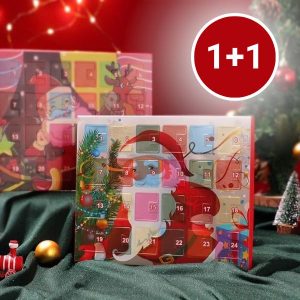 Adventes kalendārs ar rotaslietām | ADVENTCALENDAR 1+1 BEZ MAKSAS