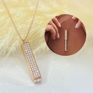 Zelta kaklarota I Love You | LUVION