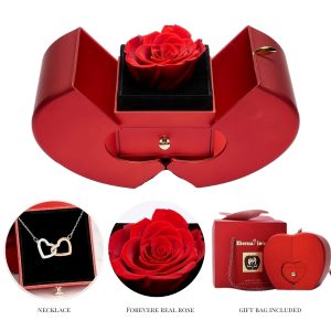 Kaklarota dāvanu kastītē | HEARTS_APPLEROSE